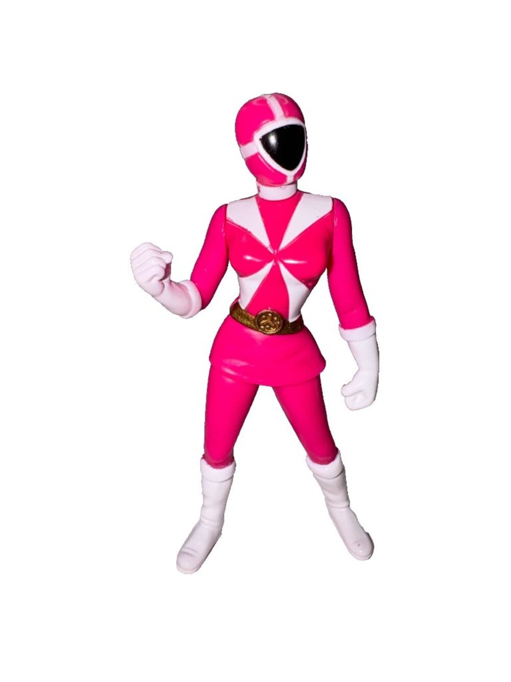 McDonalds Power Rangers Lightspeed Rescue Pink Ranger Vintage 2000 Figure 4”
